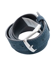 TIMBERLAND CASUAL Leather belt blue - Belts - 3