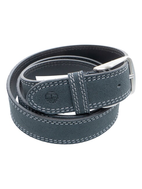 CASUAL Leather belt dark grey - Belts