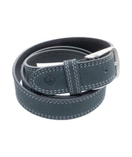 TIMBERLAND CASUAL Leather belt dark grey - Belts - 3