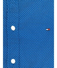 TOMMY HILFIGER TH Long-sleeved cotton shirt - Men's Shirts