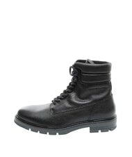 TOMMY HILFIGER TH Leather ankle boots black - Woman glasses - 2