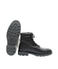 TOMMY HILFIGER TH Leather ankle boots black - Woman glasses - 5