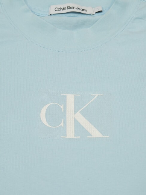 CK JEANS Short, long-sleeved T-shirt keepsake blue - T-shirt