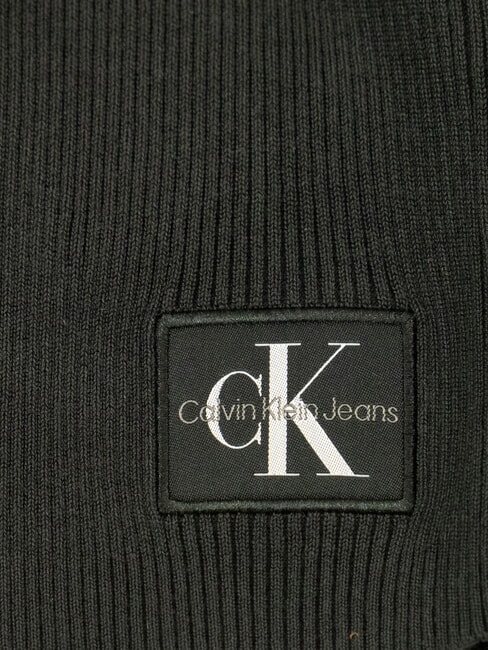 CK JEANS Turtleneck sweater, long sleeves ck black - Women's Sweaters