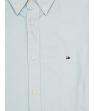 TOMMY HILFIGER TH Long-sleeved cotton shirt - Men's Shirts