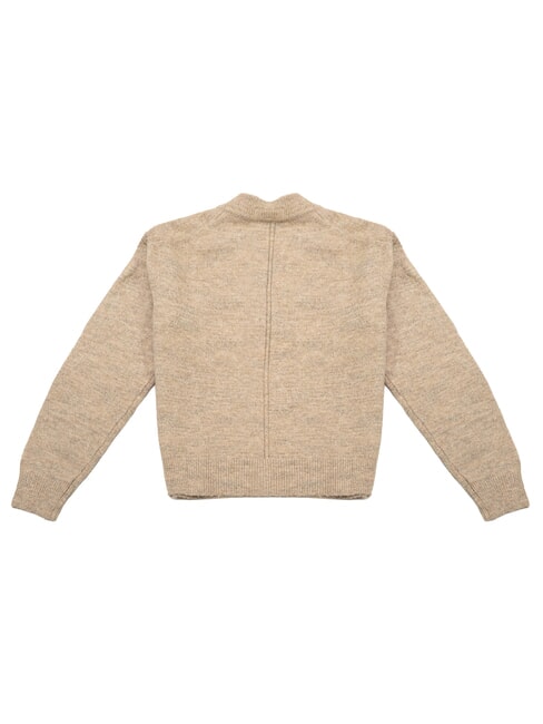 CK V-neck sweater pale amphora heather - Women's Sweaters
