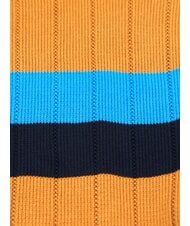 TOMMY HILFIGER TH Crew neck sweater cognac / sugarcane mono - Men's Sweaters - 6
