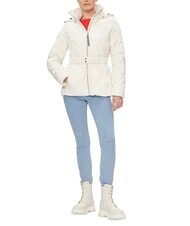 TOMMY HILFIGER TH Hooded jacket ancient white - Women's Jackets - 3