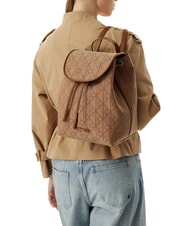 CALVIN KLEIN EMBLEM AOP Backpack with internal pocket - Women&rsquo;s Bags