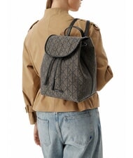 CALVIN KLEIN EMBLEM AOP Backpack with internal pocket - Women&rsquo;s Bags