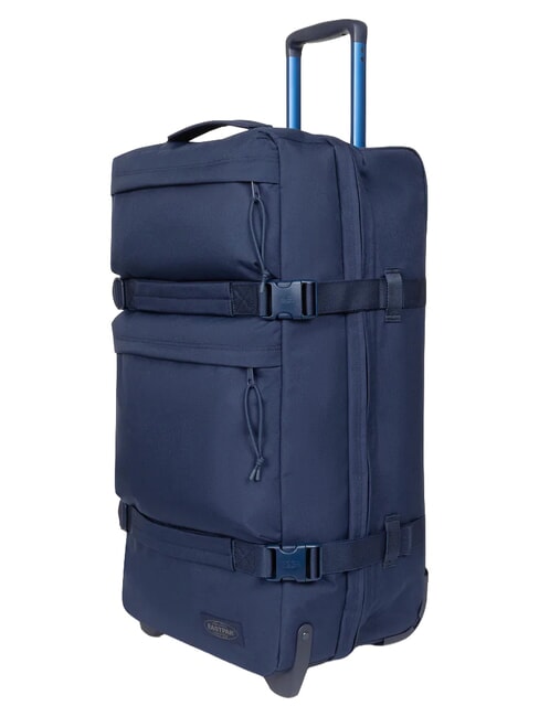 TRANSIT'R PLUS M Medium trolley monotone navy - Semi-rigid Trolley Cases