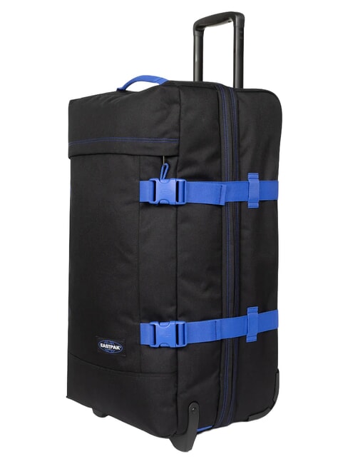 TRANVERZ M Medium trolley contrast black blue - Semi-rigid Trolley Cases