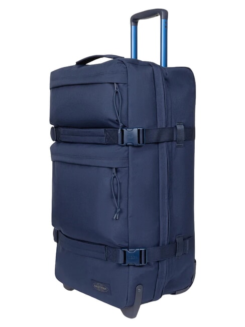 TRANSIT'R PLUS L Large trolley monotone navy - Semi-rigid Trolley Cases