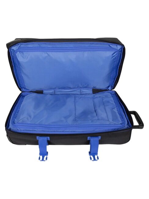 TRANVERZ L Large trolley contrast black blue - Semi-rigid Trolley Cases