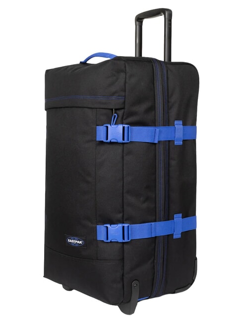 TRANVERZ L Large trolley contrast black blue - Semi-rigid Trolley Cases