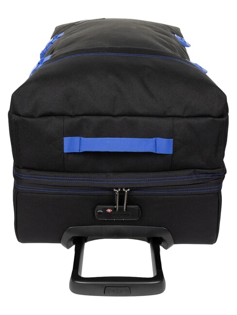 TRANVERZ L Large trolley contrast black blue - Semi-rigid Trolley Cases