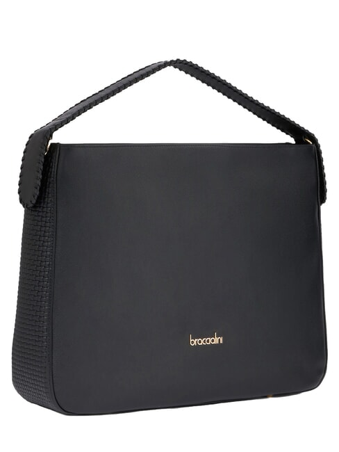 NAOMI Briefcase bag, in leather black - Women&rsquo;s Bags