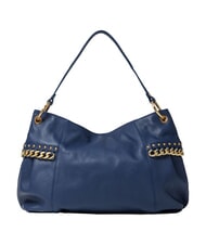 BRACCIALINI NORA Leather shoulder bag with chain blue - Women&rsquo;s Bags - 3