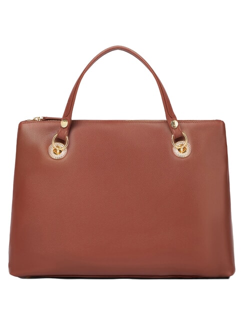 NORA Leather handbag with shoulder strap brown - Women&rsquo;s Bags