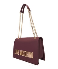 LOVE MOSCHINO BOLD LOVE Shoulder bag, with chain wine - Women&rsquo;s Bags - 4