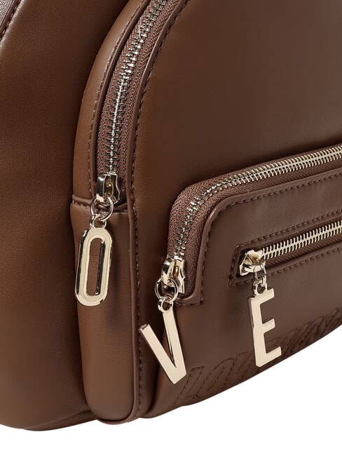 ZIPLINE Round backpack with pocket LEATHER - Women&rsquo;s Bags
