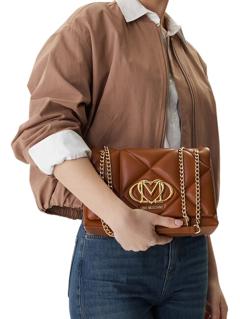 EMBOSSED Shoulder bag / crossbody bag chestnut - Women&rsquo;s Bags