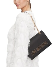LOVE MOSCHINO BOLD LOVE Shoulder bag, with chain Black - Women&rsquo;s Bags - 2