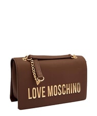 LOVE MOSCHINO BOLD LOVE Shoulder bag, with chain chestnut - Women&rsquo;s Bags - 3
