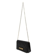 LOVE MOSCHINO SMART DAILY Clutch bag with chain Black - Women&rsquo;s Bags - 3