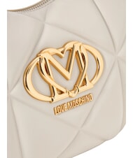LOVE MOSCHINO EMBOSSED Shoulder bag ivory - Women&rsquo;s Bags - 5