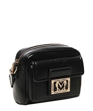 LOVE MOSCHINO LOCKED IN GOLD Mini shoulder bag Black - Women&rsquo;s Bags - 2