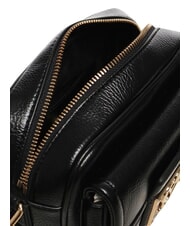 LOVE MOSCHINO LOCKED IN GOLD Mini shoulder bag Black - Women&rsquo;s Bags - 4