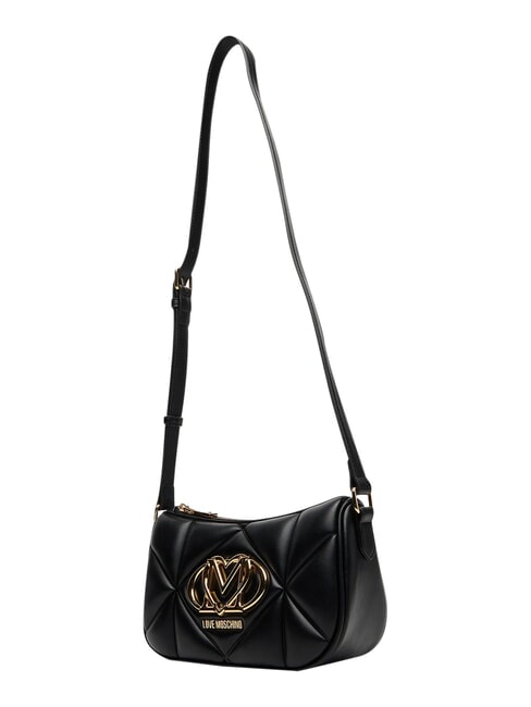 EMBOSSED Shoulder bag, double portability Black - Women&rsquo;s Bags