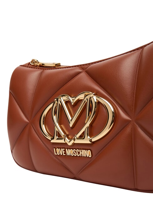 EMBOSSED Shoulder bag, double portability chestnut - Women&rsquo;s Bags
