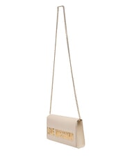 LOVE MOSCHINO SMART DAILY Clutch bag with chain ivory - Women&rsquo;s Bags - 3