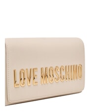 LOVE MOSCHINO SMART DAILY Clutch bag with chain ivory - Women&rsquo;s Bags - 5
