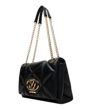 LOVE MOSCHINO EMBOSSED Shoulder bag / crossbody bag Black - Women&rsquo;s Bags - 6