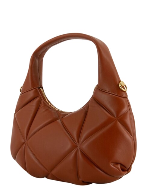 EMBOSSED Handbag, with shoulder strap chestnut - Women&rsquo;s Bags