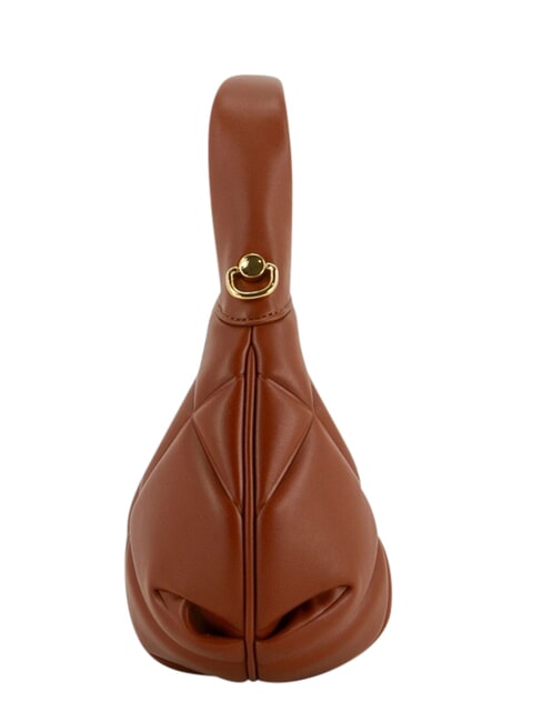 EMBOSSED Handbag, with shoulder strap chestnut - Women&rsquo;s Bags