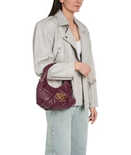 LOVE MOSCHINO EMBOSSED Handbag, with shoulder strap wine - Women&rsquo;s Bags - 2