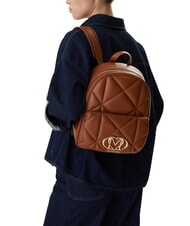 LOVE MOSCHINO EMBOSSED Backpack with front pocket - Women&rsquo;s Bags