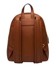 LOVE MOSCHINO EMBOSSED Backpack with front pocket chestnut - Women&rsquo;s Bags - 4