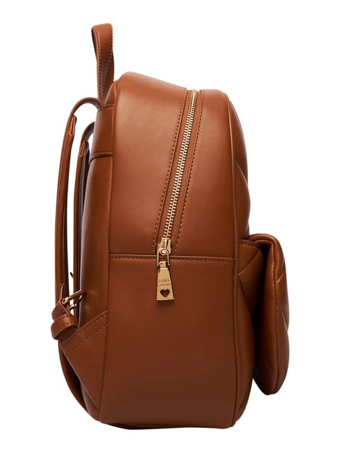 EMBOSSED Backpack with front pocket chestnut - Women&rsquo;s Bags