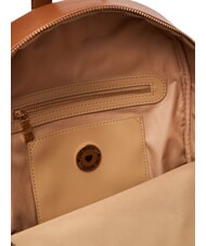 LOVE MOSCHINO EMBOSSED Backpack with front pocket chestnut - Women&rsquo;s Bags - 5