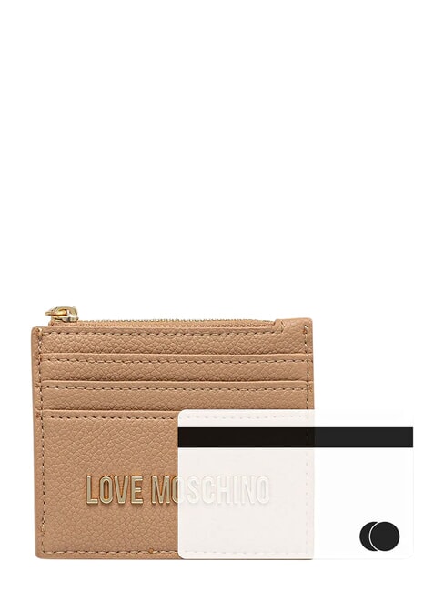 SIGNATURE Card holder with coin purse beige - Women&rsquo;s Wallets