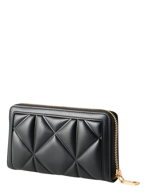 EMBOSSED Large zip-around wallet Black - Women&rsquo;s Wallets