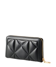 LOVE MOSCHINO EMBOSSED Large zip-around wallet Black - Women&rsquo;s Wallets - 2