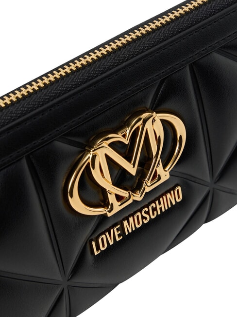 EMBOSSED Large zip-around wallet Black - Women&rsquo;s Wallets
