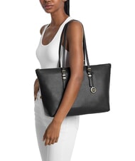 MICHAEL KORS QUINN Extra large shoulder shopping bag black - Women&rsquo;s Bags - 2