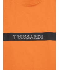 TRUSSARDI DIGITAL LEVRIERO Short-sleeved cotton T-shirt - T-shirt